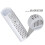 Porte-baguettes mural en plastique gris 3