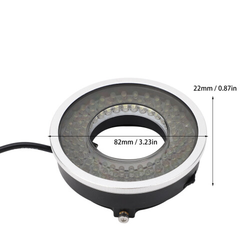 Microscope Polarized LED Light System 96 Beads Illumination Circle 1