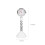 HEMOTON Lommeur Sølv Quartz Legering 1 stk. 2