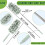 4Pcs Reusable Microfiber Duster Refills Compatible with Extendable Pole – Washable, Bendable, Damp & Dry 2