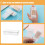 4-pack transparenta bomullspinnebehållare, 10,5x4,5x2,5 3