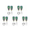 5Sets Kinderbesteck Set Mit Cartoon Gabel 10