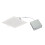 Painel LED Slim Quadrado de 6 polegadas, 800lm, 50W, CCT selecionável 3