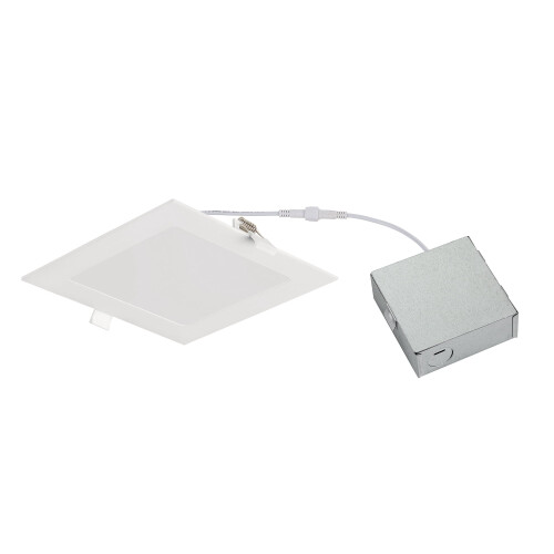 Painel LED Slim Quadrado de 6 polegadas, 800lm, 50W, CCT selecionável 2