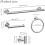 5-Piece Matte Black Bathroom Accessories Set, Stainless 2