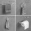 5-Piece Matte Black Bathroom Accessories Set, Stainless 5