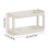2-Tier White Desk Organizer Shelf 3