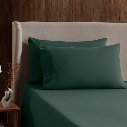 Queen Microfiber Sheet Set – Double Brushed, Deep Pocket, 2