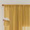 Mustard Yellow Boho Valance 59" W x 18" L, Cotton Blend 5