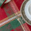 Holiday Legacy Jacquard Plaid Tablecloth 70" Round 5