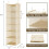 6-Tier Hanging Closet Organizer with 3 Drawers, Foldable 3