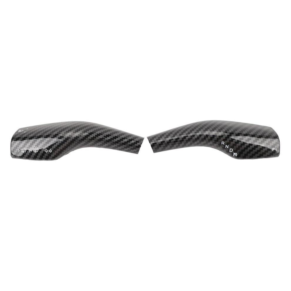 Steering Lever Cover Abs Decorative Carbon Fiber Style For Vehicles 8771385740653
