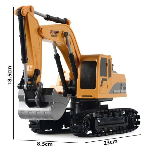 RC Excavator Backhoe Loader Battery Powered 6 Channel 1