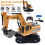 RC Excavator Backhoe Loader Battery Powered 6 Channel 4