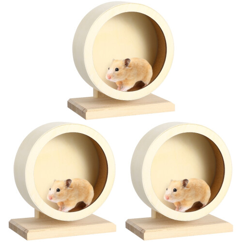 3Pièces D'exercice Autonomes Pour Hamsters Rats En Beige 1