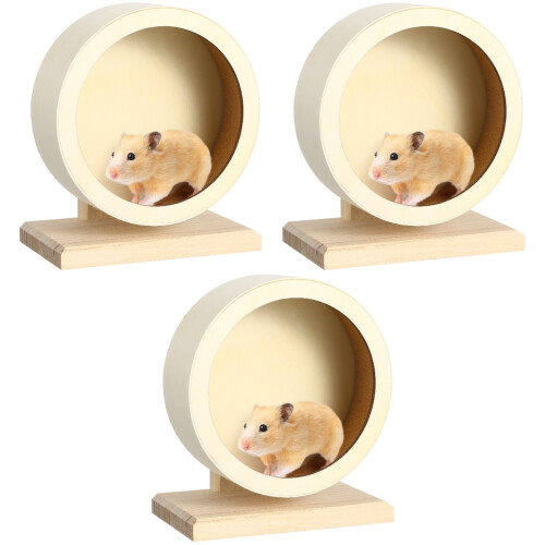 3Pièces D'exercice Autonomes Pour Hamsters Rats En Beige 2