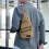 Σακίδιο πλάτης Crossbody για άνδρες με λεπτό στήθος, μικρή τσάντα ώμου για ταξίδια και 4