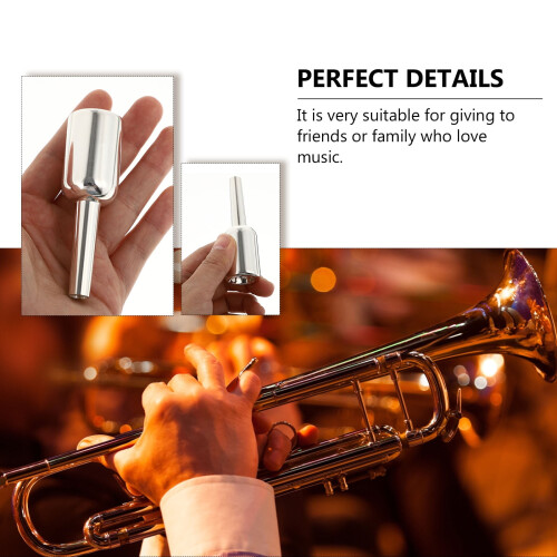 Trombita7C méretű ezüstözött trombitához (ezüst) 1