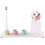 Mini ceramic toothbrush holder set 6 pieces 6