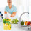 Plastic cold and warm water kettle 0.5L 2