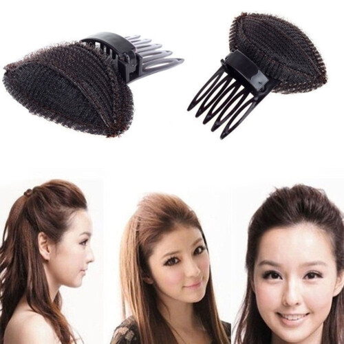 Γυναικεία Bump Up Uplift Fluffy Hair Maker Εισαγωγή Κλιπ Κεφαλής Εργαλείο Ομορφιάς Styling Καφέ 1