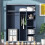 3-Pack Foldable Storage Bins, Linen Fabric, Stackable with Clear Window & Handles, 36L Medium, Dark Gray 7