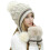 Knitted Trapper Hat with Bobble – Windproof Winter Hat 2