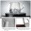Cafetière en verre pour infusion manuelle 650 ml 3