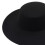 Women's Classic Felt Fedora Hat Wide Brim 5