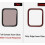 [3 Pack] Screen Protector Compatible with Apple Watch 42mm (Series 1/2/3), Full Coverage, Scratch & Water Resistant 2