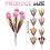 Bouquet di crisantemi e ortensie artificiali (7 teste) 3