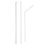 LWZWM plastic drinking straws individually wrapped 300-pack 5
