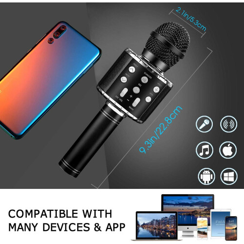 Wireless Karaoke Machine for Kids with Voice Disguiser 2