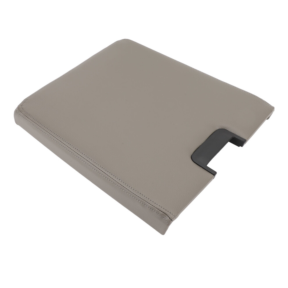 Center Console Armrest Lid For 2007-2014 Chevy Silverado Pu Leather Gray 8301384708523