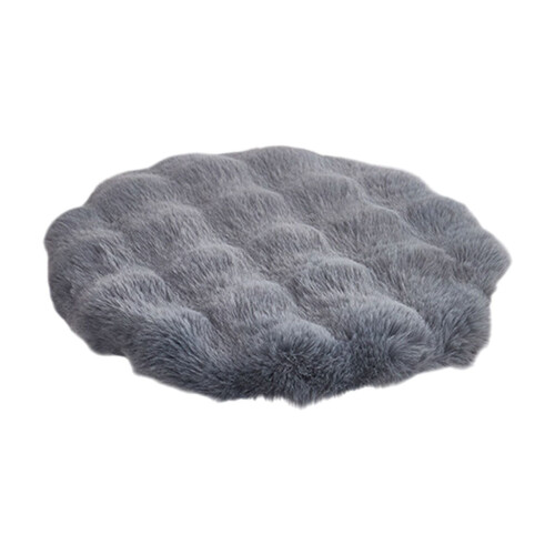 Pluche polyester bureaustoelkussen 15,75 x 15,75 inch 1