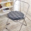 Pluche polyester bureaustoelkussen 15,75 x 15,75 inch 4