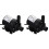 2Pcs Black Micro Submersible Booster Pump for Home Hydroponic System 2