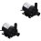 2Pcs Black Micro Submersible Booster Pump for Home Hydroponic System 3