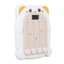 Macchina per giochi di ritmo bianca 1511 cm 3 velocità 3 batterie AAA