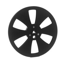 7 Inch 6 Hole 1/4 Empty Take Reel to Reel Small Hub Empty Tape Reels Opening Machine Tray Metal Tape Recorder Parts A
