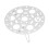 Stainless Steel Foldable Steaming Rack 17.5x6.8cm Silver 1