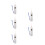 5St Elektronische Rectale Thermometer Snelle Meting 4