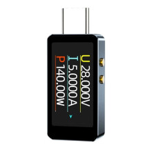 New Portable USB Type C Tester with Real Voltages and Current Readout for Battery Performances Analysis