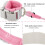 Kids Safety Leash Blue 6.56ft with Wrist Strap and Lock 4
