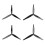 4 Peças 13x9x3 Drone Propeller 3-Blade Preto-Carbono Reforçado Nylon para RC FPV 13 Polegadas Multirotor Drones Parts 1
