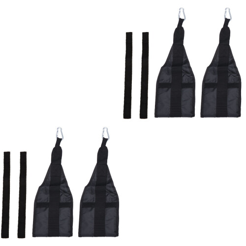 2Sets Gym Abdominal Muskeltrainer Gürtel Für Stabiles Training 2