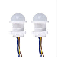 2PCS PIR Sensor Detector 110V 220V Human Body Infrared Motion Sensor Indction Auto Off Light Switches