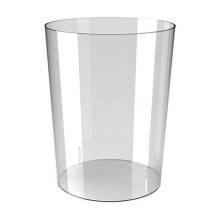 Poubelle transparente, poubelle de chambre, grande poubelle pour animaux, poubelle de bureau