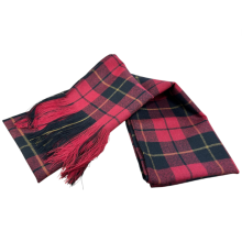 Traditional Scottish Tartan 100% Wool Full Sash Wallace Weathered