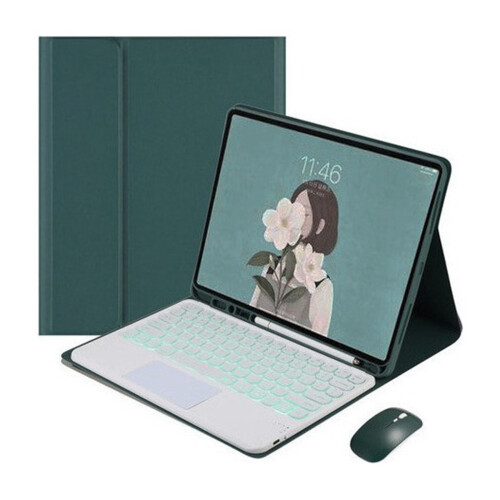Θήκη με πληκτρολόγιο και ποντίκι συμβατή με iPad Pro12.9 (5ης/4ης/3ης γενιάς) - Πακέτο